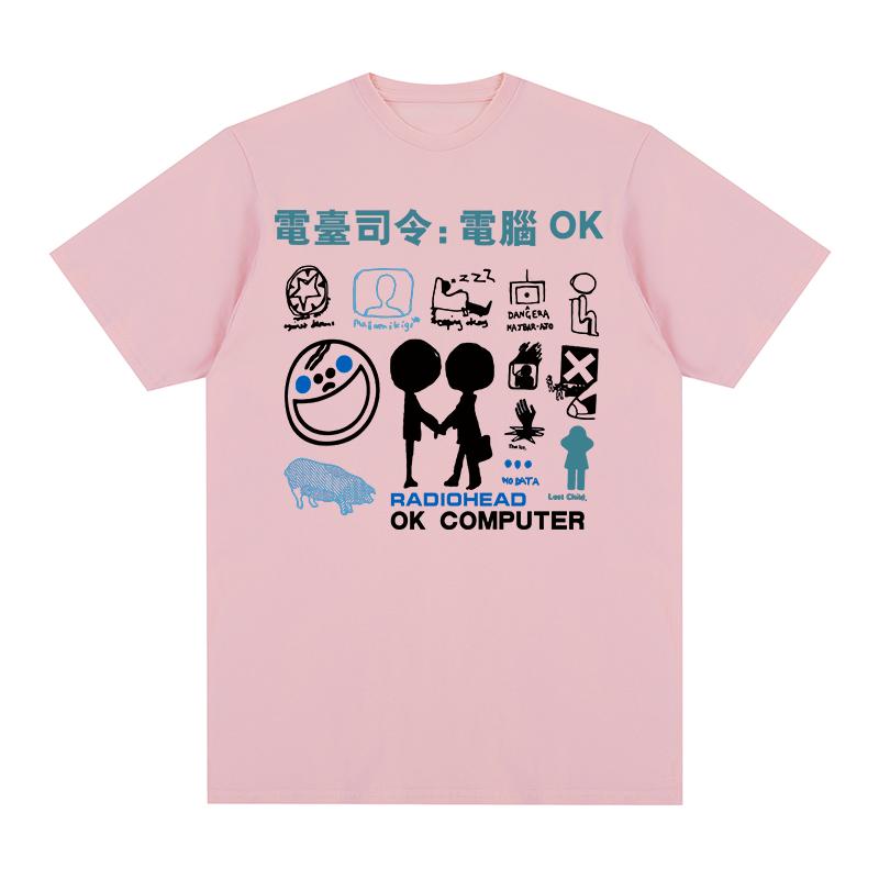 Radiohead Vintage Tshirt The Bend Funny Rock Boy Camisetas Hombre Hip Hop Cotton Unisex T shirt New TEE TSHIRT Womens tops