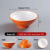 7-дюймовая миска для лапши и супа Bozhen Jiangchu из меламина с резьбой