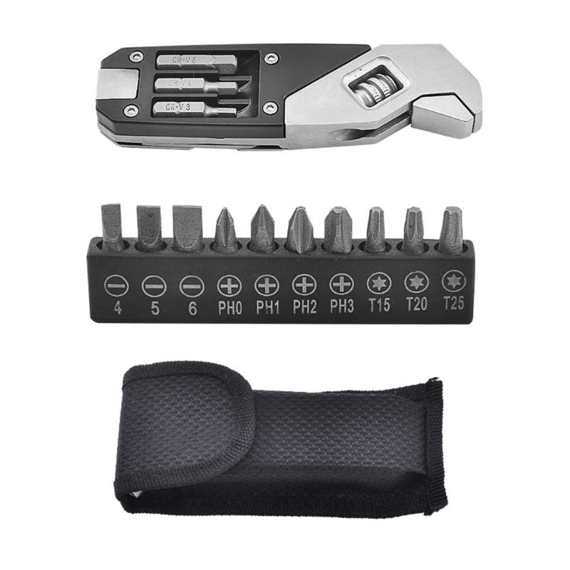 Разводной ключ 3-6 мм Портативный шестигранный ключ Интуитивно понятный креативный универсальный инструмент-гаечный ключ с рукояткой для кемпинга на открытом воздухе