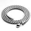 Misplaced Pearl Necklace Stainless Steel Men's and Women's Necklace Chain with Chain