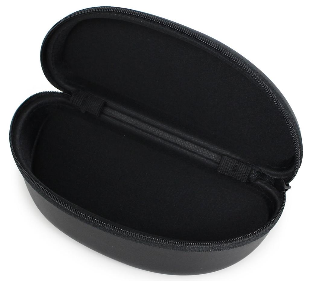 Чехол для солнцезащитных очков TCS, черный, с жесткой застежкой-молнией, тип EVA LM-7003-2