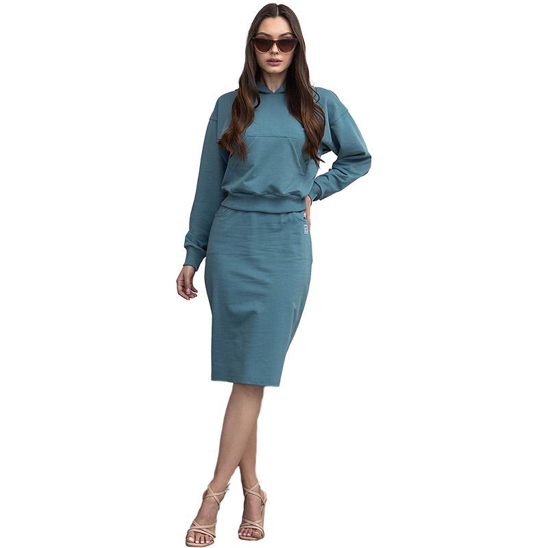 Женский костюм худи и юбка SET6 TotalFit (06399874)