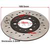 Motorcycle 190MM 70mm*3 Stud Brake Disc Rotor for Chinese GY6 Scooter Moped ATV Go Kart Parts