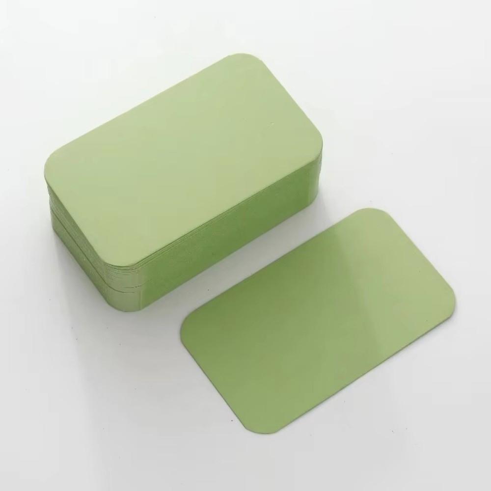 100 шт./коробка Цветная крафт-бумага Карточка Пустая карточка для сообщения Благодарственная карточка Визитная карточка Учебная карточка