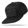 Baseball Cap Snapback Trucker Hat for Men Women with American Flag and Adjustable Breathable Mesh Flat Bill Hats