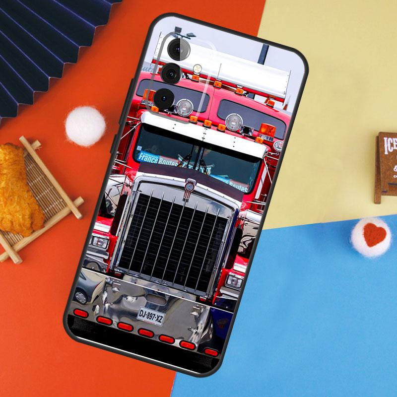Cool Heavy Truck Car Case For Samsung Galaxy A17 A35 A55 A06 A16 A26 A36 A56 A53 A32 A52 A33 A13 A14 A34 A54 A15