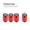 4Pcs Car Tire Valve Caps 3D Metal Wheel Stem Air Dustproof Cover For MG 4 EV ES5 ZS HS MG5 MG3 Exterior Accessories AA2