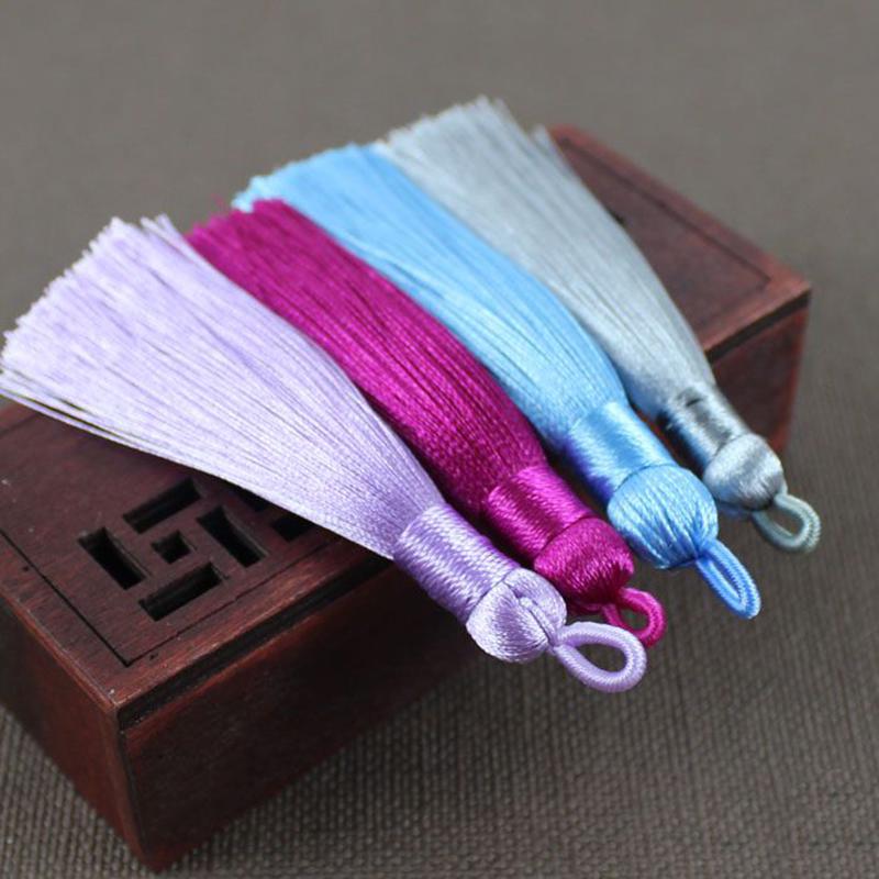 1 шт., шелковая кисточка ручной работы, аксессуары для изготовления ювелирных изделий, сделай сам, ремесло