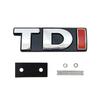 3D Metal TDI Logo Car Front Grille Emblem Sticker Fender Side Rear Trunk Auto Badge Decor For Polo Golf Jetta Passat MK4 MK5