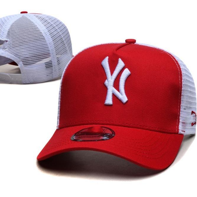 Trendy brand mesh baseball cap for women, new spring/summer embroidered large logo duckbill cap, sun-shading breathable mesh hat for men
