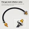 Flat Cylinder Tank Propane Recharge Adapter Gas Recharge Adapter Cylinder Tank Coupler Adapter for North America