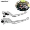 Хромированные рычаги тормозной муфты для Harley Sportster XL 883 1200 1996-2003 Softail FatBoy 11-2014 Dyna Touring Road King 96-2007