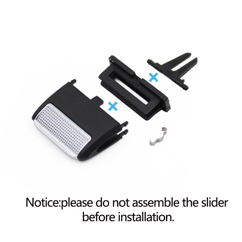 Автомобильная консоль AC, вентиляционное отверстие, зажим, ремонтный комплект, съемник, накладка для Mercedes Benz W167 GLS GLE 350 400 450 500 580