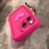 Новый винно-красный чехол из жидкого силикона с рисунком сердца для For Iphone 16 15 14 13 12 11 pro max plus x xs xr Защита камеры мягкая задняя крышка кофе