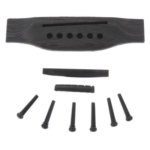 iplusmile Folk Guitar Saddle, Guitar Pin, 6-String Guitar Nut Saddle, Guitar Maintenance