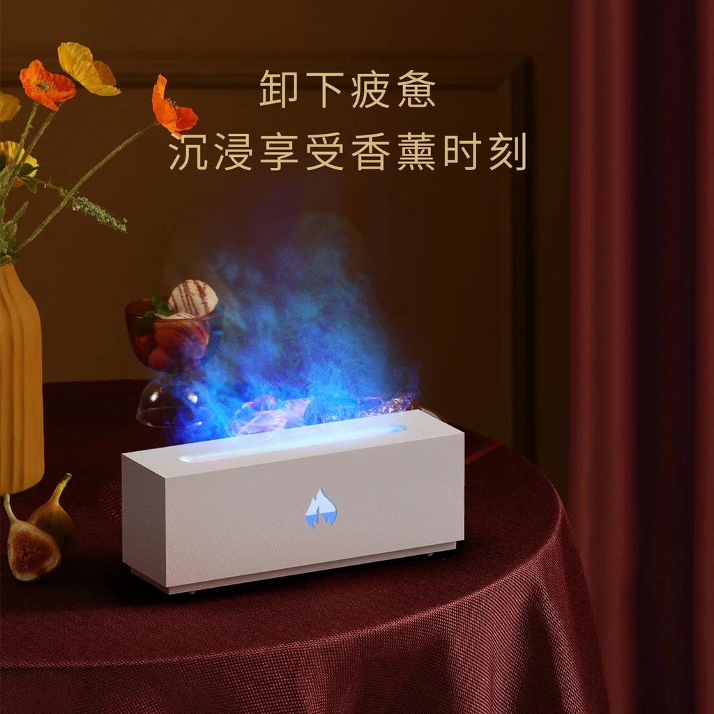 320 мл цветной пламенный диффузор USB увлажнитель воздуха ароматерапия необходимое для спальни йога домашний масляный диффузор ароматизатор