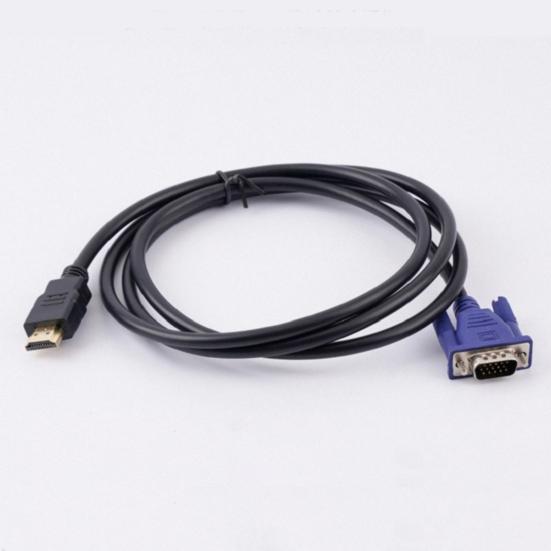 Кабель HDMI-совместимый - VGA, 1,5 м, с защитой от помех, высокая четкость, HDMI-совместимый (папа) - VGA