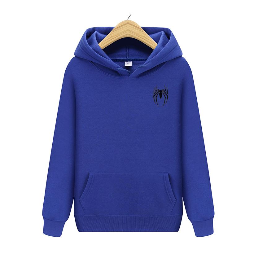 Весенне-осенняя женская толстовка с принтом паука, повседневный пуловер большого размера, популярная толстовка, трендовая одежда унисекс