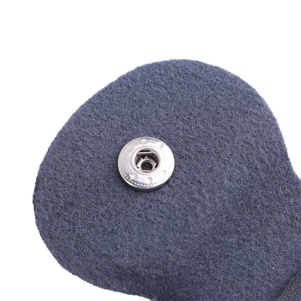 New Buttons Chain Hang Leather Plectrums Case Buckle Bag Holder Key Picks