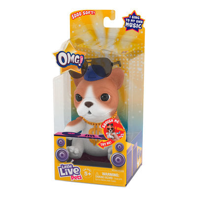 ЛОСЬ | Интерактивная игрушка | Шоу талантов Little Live Pets OMG Puppy в стиле хип-хоп