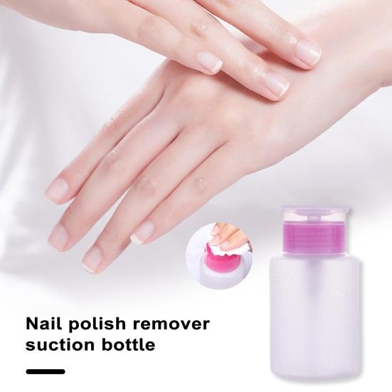 150 мл флакон с воздушным давлением, маникюрный инструмент, компактный прочный диспенсер для снятия лака, универсальный флакон с присоской
