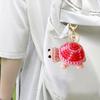 Crochet Turtle Handmade Mini Turtle Keychain Charm Cute Tortoise Doll Pendant Keyring Backpack Charm