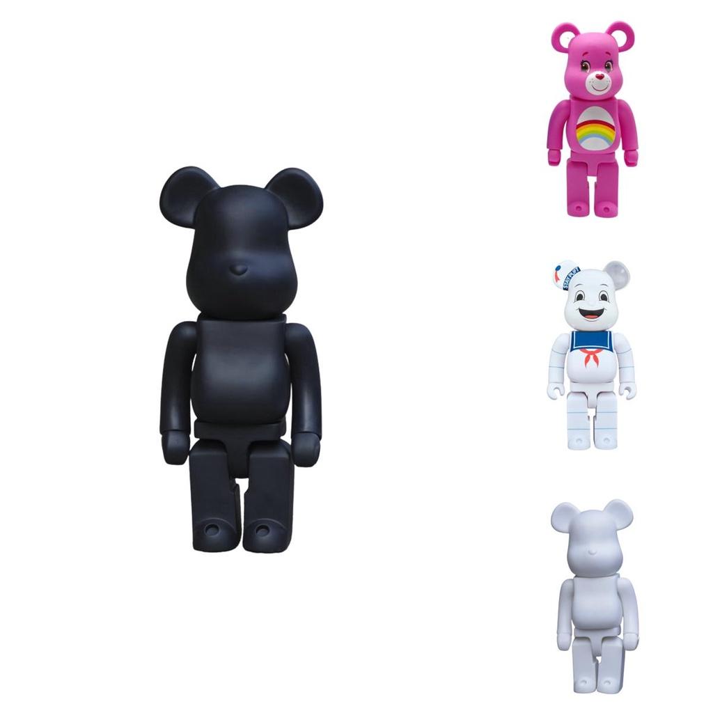 Bearbrick 400% Коллекционная фигурка из ПВХ Сорвиголовы Микки Медведь Строительный блок Модная игрушка