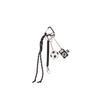 Miu-Style Woven Rope Camera Golf Bag Keychain Pendant - Trendy and Versatile Gift