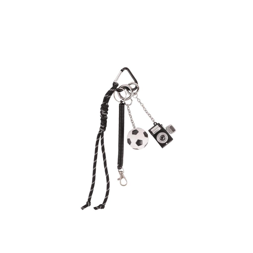 Miu-Style Woven Rope Camera Golf Bag Keychain Pendant - Trendy and Versatile Gift