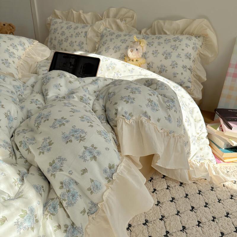 Кружевной Комплект Постельного Белья Lilang Garden Lace из 4 Предметов