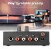 PP500 Ультракомпактный предусилитель Phono Preamp с регулировкой громкости Входной выход RCA 1/4-дюймовый выходной интерфейс TRS для винилового проигрывателя LP