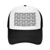 Greek Key Pattern Design Baseball Cap Golf Wear Trucker  party Hat Girl Mens