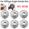 Аксессуары для мельницы Винты Гайка для угловой шлифмашины Шестигранная Опорная плита Аксессуары для шлифовальной машины для угловой шлифмашины типа 100