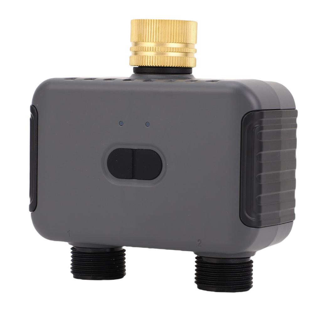 2-зонный таймер полива G34 резьбовой соединитель для шланга IP55 водонепроницаемый таймер для полива с задержкой из-за дождя