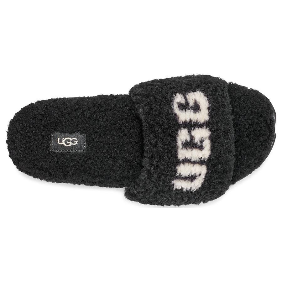 UGG Cozetta Curly Graphic Черный (Женский) Женские кроссовки 1132891-BLK