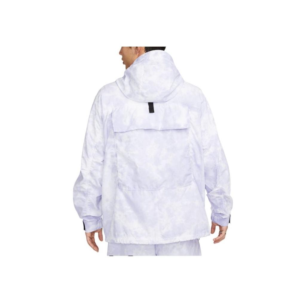 Nike Тканая куртка с капюшоном Sportswear Tech Pack (Азия) Indigo Haze Мужская уличная одежда DX0218-519