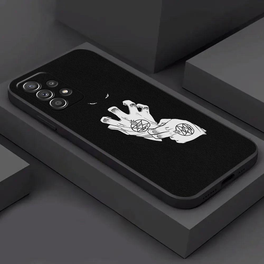 Чехол для телефона Tokyo Ghoul Черное Искусство для Samsung Galaxy A15 A25 A24 A23 A22 A21S A20s A13 A10 A05S A04 A03 A14 Черный Чехол