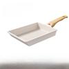 Japanese-Style Non-Stick Tamagoyaki Frying Pan - Mini Square Maifan Stone for Thick Egg Recipes and Breakfasts