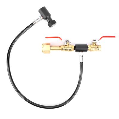 Адаптер для заправки баллона CO2 со шлангом для заправки Sodastream, шланг G1/2 24 дюйма с клапаном