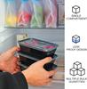 10/30pcs disposable Food Containers with Lids Plastic Bento Lunch Box Fruit Fridge Fresh-keeping Boxes Kitchen Food Storage