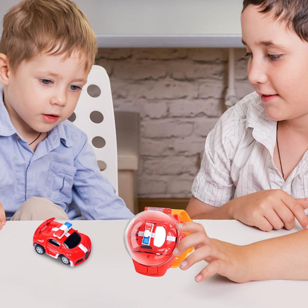 Детские часы с дистанционным управлением, автомобиль с электрическим сплавом, взаимодействие родителей и детей, 2.4G, гоночная игрушка с дистанционным управлением