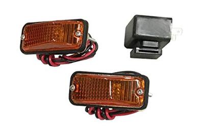 Детали мотоцикла Kijima, поворотный указатель, тип кожуха, янтарный, общего назначения #630 219-5185