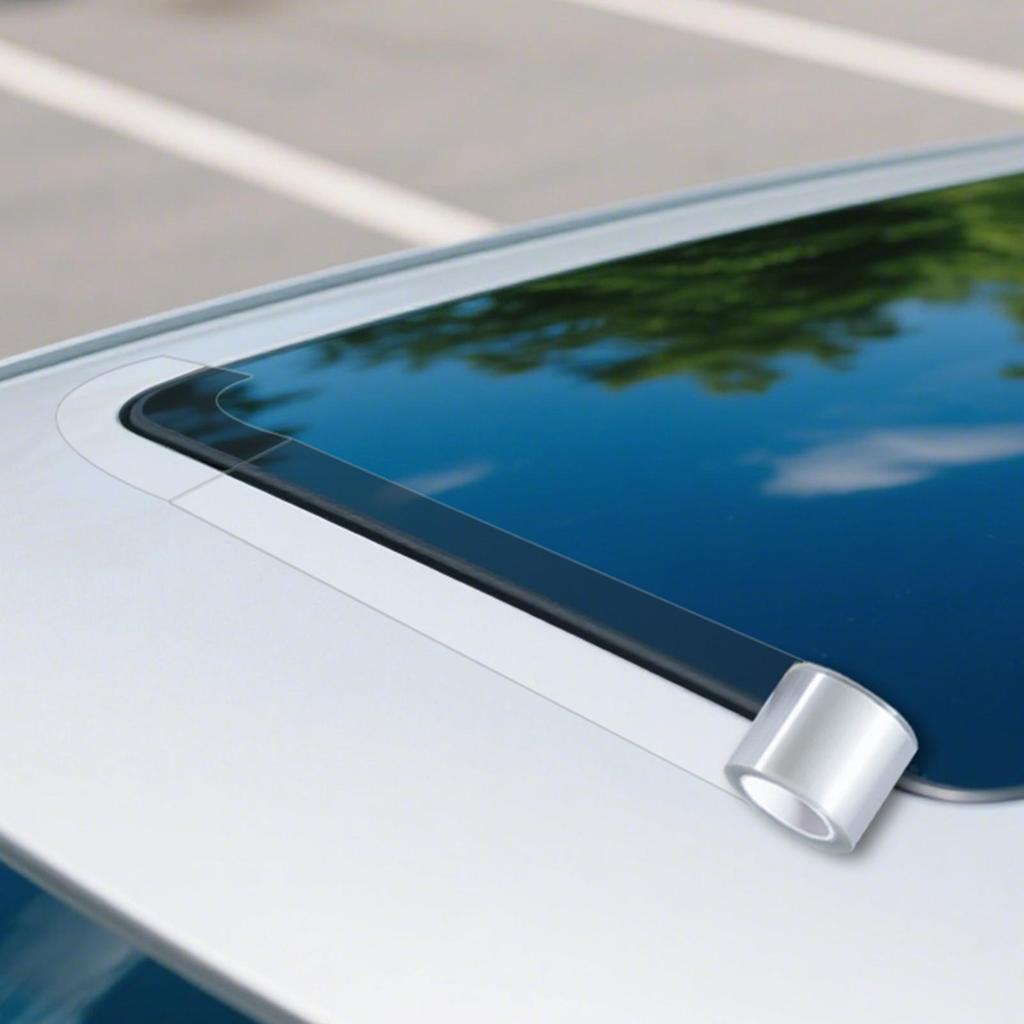 Sunroof Sealing Tape Automotive Sunroof Weatherstrip Tape Waterproof Sealing Strip Automotive Accessories For Protection Daily