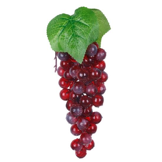 Искусственный виноград, реалистичное широкое применение, мягкая имитация растения, искусственные фрукты, опора для домашнего декора