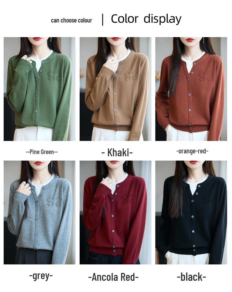 25 осенне-зимних женских трикотажных изделий: Кардиган из двух частей с бархатистой текстурой Энди, в корейском стиле