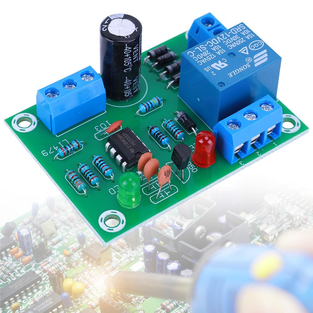 DC 12V Automatic Water Level Controller Board Module Water Level Controller Module Liquid Level Controller Module for Pond Tank