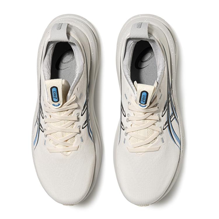 Asics Кроссовки GEL NIMBUS 28: удобные, дышащие и износостойкие низкие беговые кроссовки для мужчин, артикул 1011C266-100