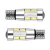 2 шт. T10 W5W 5630 10 светодиодов Canbus без ошибок, автомобильная лампа с боковой клиновидной шириной