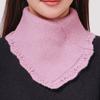 Casual Detachable Knitting False Collar Neck Warmer Windproof Knitted Turtleneck Head Neck Warm Cover Women