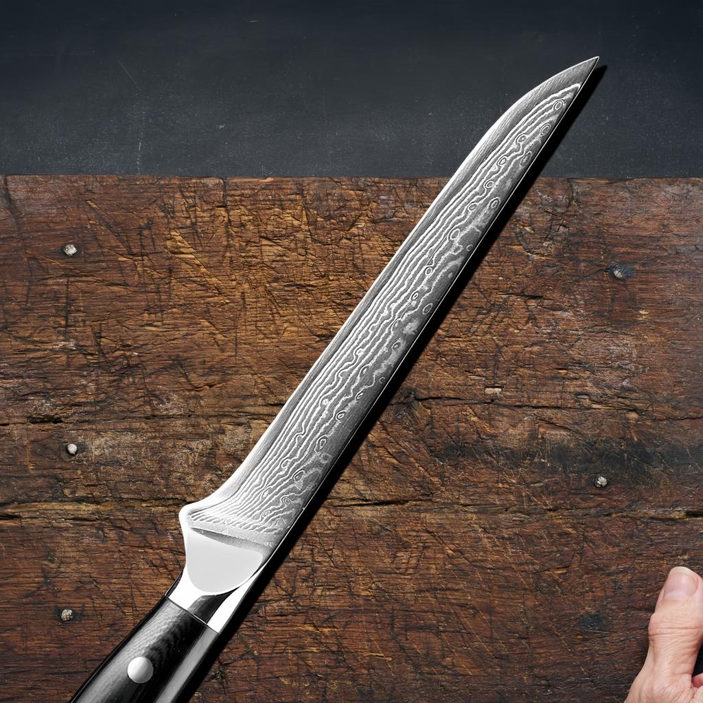 6" Inch Damascus Boning Cleaver Knife Set 67 Layer Damascus Japanese Knives Butcher Knife Professional Full Tang Filleting Meat